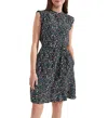 Hobbs London Frida Dress In Navy Multi