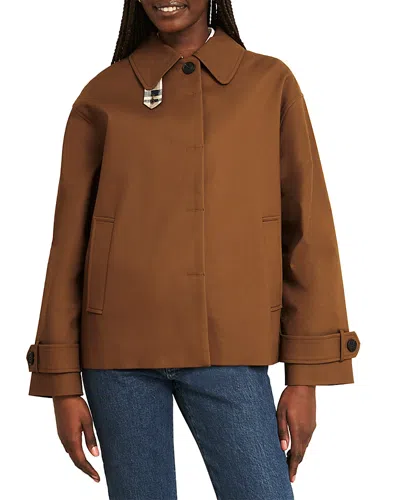 Hobbs London Frida Trench Coat In Brown