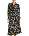 HOBBS LONDON GEORGINA PRINTED DRESS