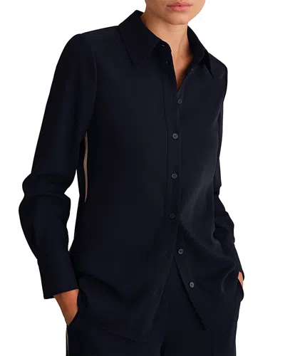 Hobbs London Hadley Shirt In Blue
