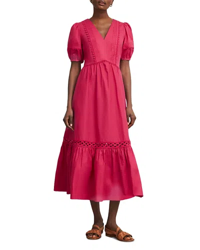 Hobbs London Harriet Dress In Bright Pink