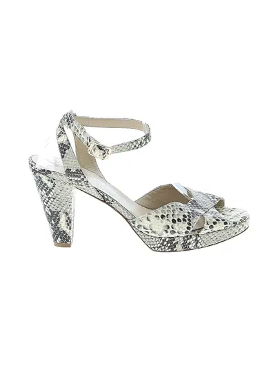 Pre-owned Hobbs London Heels In Gray