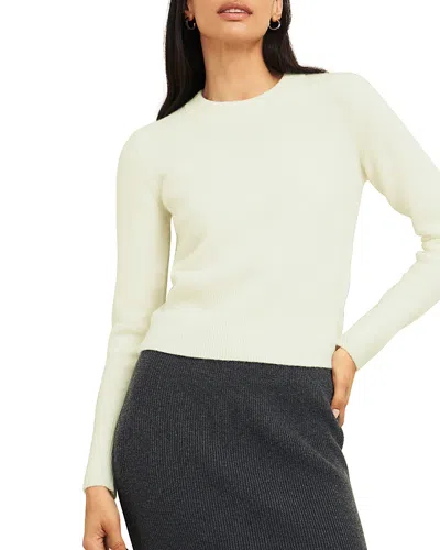 Hobbs London Hoghton Limited Crewneck Sweater In Warm Ivory