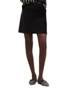 Hobbs London Izzy Velvet Skirt In Black