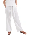 Hobbs London Jacqui Linen Trousers In White