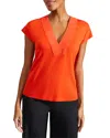 HOBBS LONDON JONIE EXTENDED SHOULDER TOP