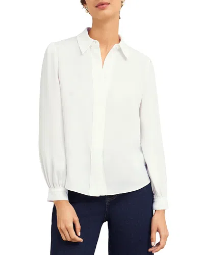 Hobbs London Jonie Shirt In Ivory
