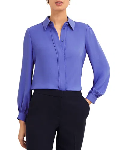 Hobbs London Jonie Shirt In Twilight Blue