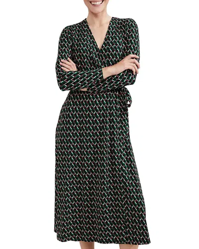 Hobbs London Katalina Printed Jersey Dress In Black Mult