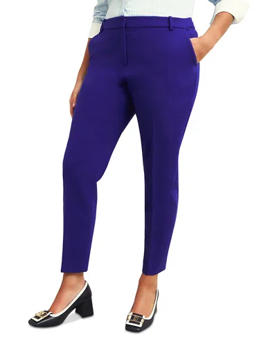 Hobbs London Katia Tapered Pants In Cobalt Blue