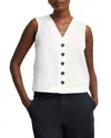 Hobbs London Kaylee Linen Top In White