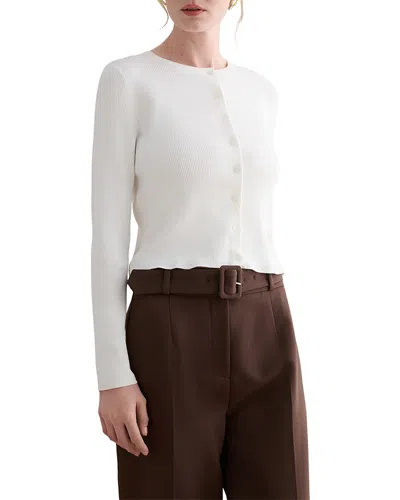 Hobbs London Larissa Cardigan In White