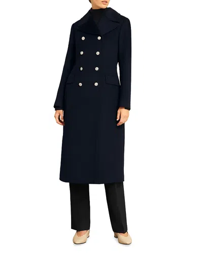 Hobbs London Larna Coat In Blue
