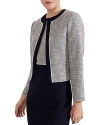 Hobbs London Laurie Jacket In Navy Ivory