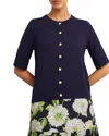 Hobbs London Leanne Cardigan In True Navy