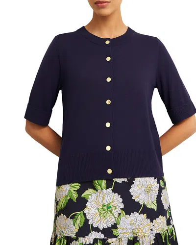 Hobbs London Leanne Cardigan In True Navy