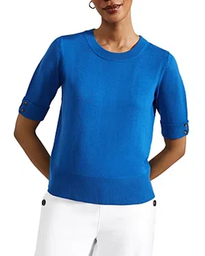Hobbs London Leanne Sweater In Atlantic Blue
