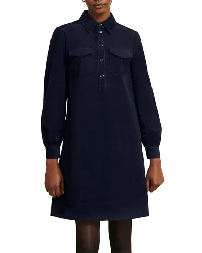 Hobbs London Lena Dress In Blue