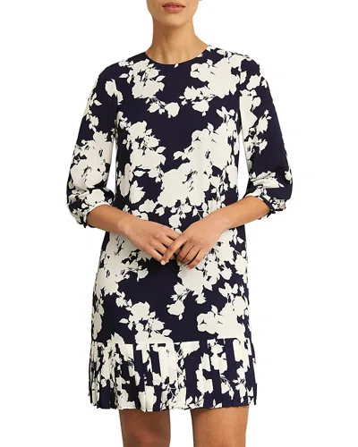 Hobbs London Liana Dress In Midnight Ivory