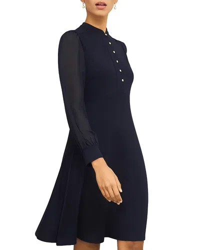 Hobbs London Liberty Dress In Hobbs Navy