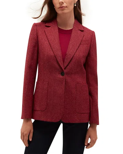 Hobbs London Lilla Wool Jacket In Multi
