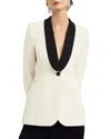 Hobbs London Limited Charlecote Jacket In Ivory Black