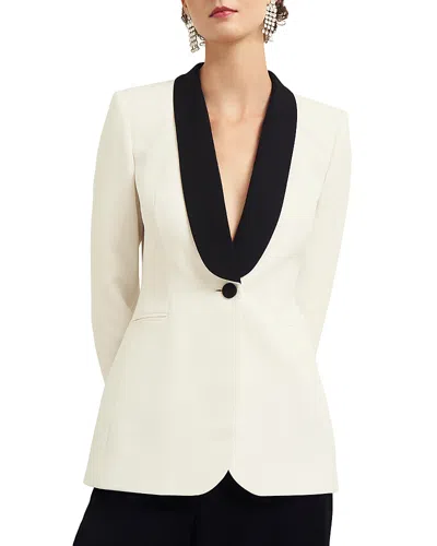 Hobbs London Limited Charlecote Jacket In Ivory Black