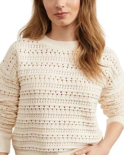 Hobbs London Limited Colemere Crewneck Sweater In Buttercream
