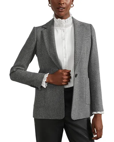 Hobbs London Limited Collection Marlow Jacket In Black/white