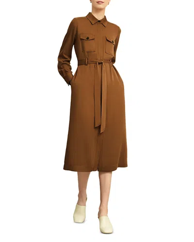Hobbs London Limited Combs Dress In Vicuna