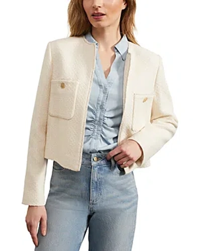 Hobbs London Limited Draycott Tweed Jacket In White