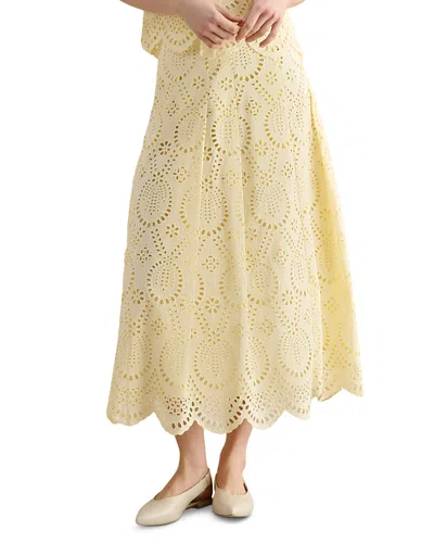 Hobbs London Limited Edition Brookshire Skirt In Yellow