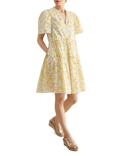 Hobbs London Limited Edition Edenbridge Dress In Yellow