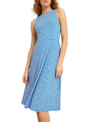 Hobbs London Lisa Geo Print Dress In Multi