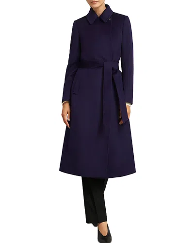 Hobbs London Livia Coat In Blue