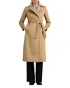 Hobbs London Livia Wool Belted Coat In Hobbs Camel