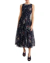 Hobbs London London Carly Midi Dress In Navy Multi