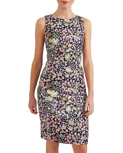 Hobbs London London Moira Dress In Navy Multi