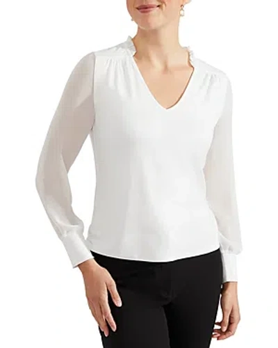 Hobbs London Louisa Top In Ivory