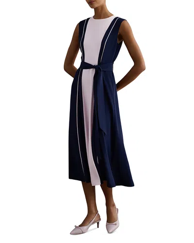 Hobbs London Louise Dress In Blue