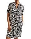 Hobbs London Lucille Tunic Dress In Black Cream