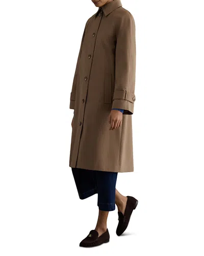 Hobbs London Lucy Trench Coat In Brown