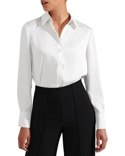 Hobbs London Macie Shirt In Ivory