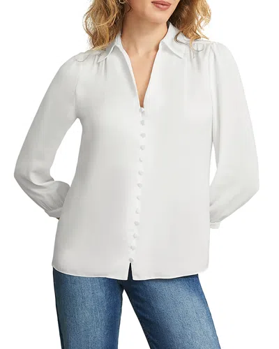 Hobbs London Madison Blouse In Ivory