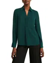 Hobbs London Marie Blouse In Green