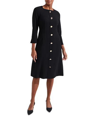 Hobbs London Marsha Dress In Navy