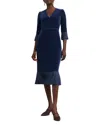 HOBBS LONDON MARY VELVET DRESS