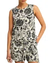 Hobbs London Maura Top In Cream Navy
