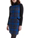 Hobbs London Maven Dress In Blue Multi