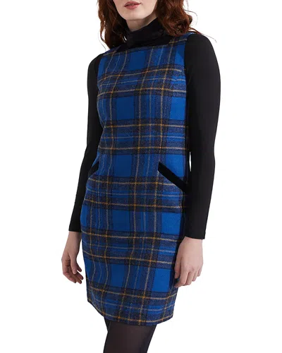 Hobbs London Maven Dress In Blue Multi